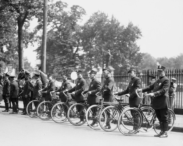 VA State Police on Bikes 1959