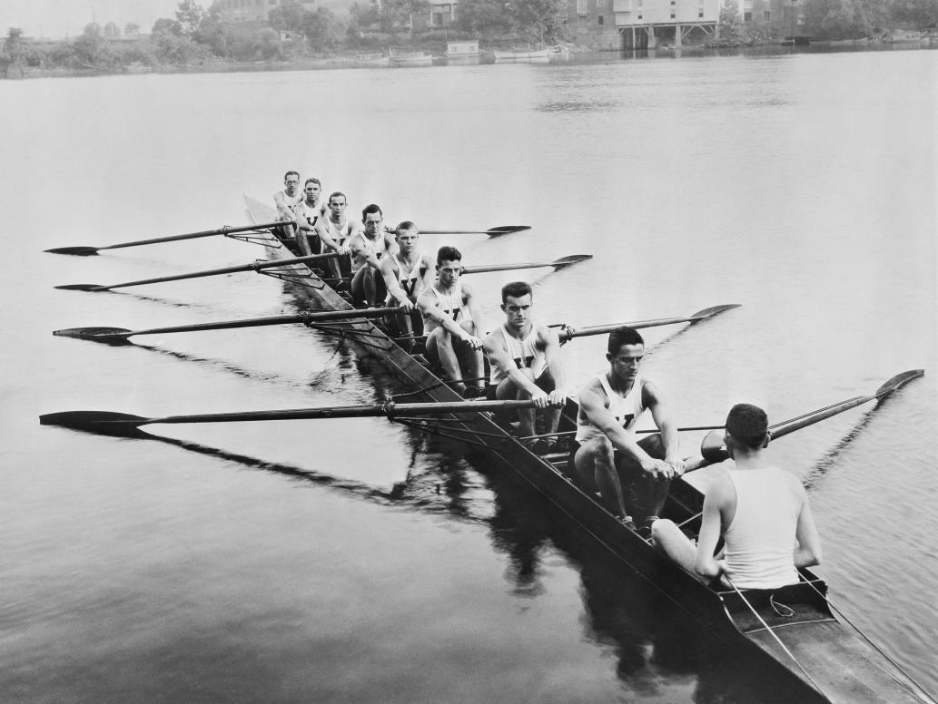 Virginia Boat Club Rowing 1934