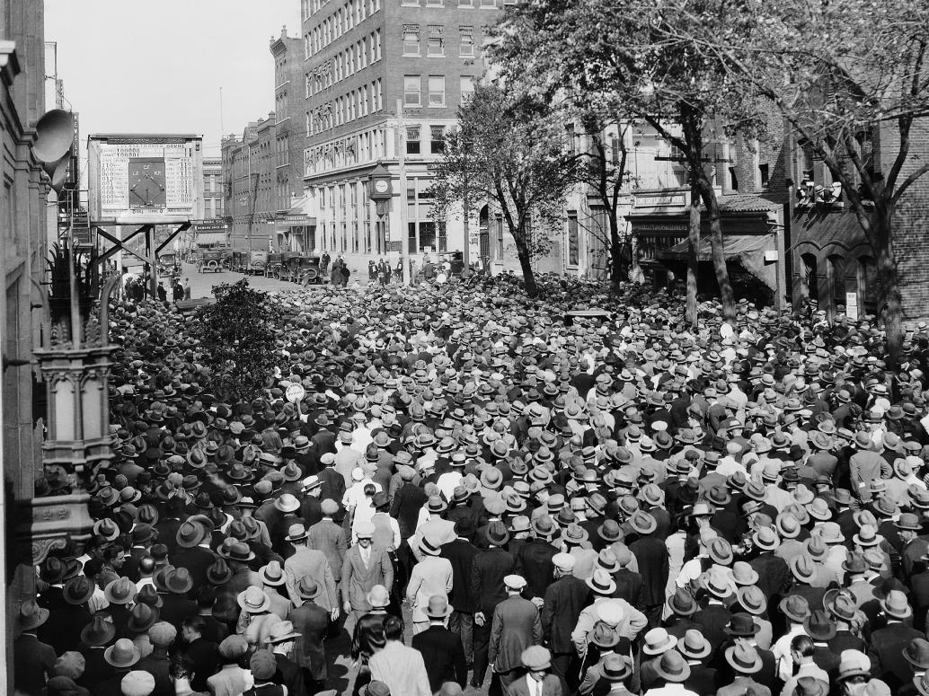 World Series Crowd 1926